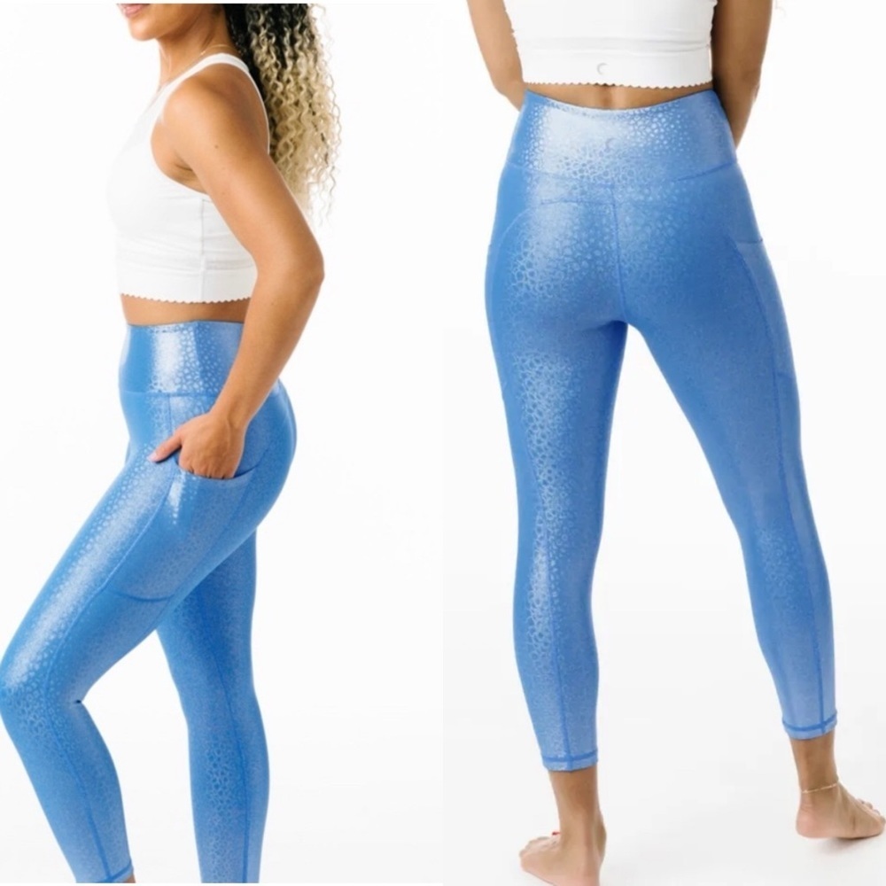 Zyia | blue mermaid leggings